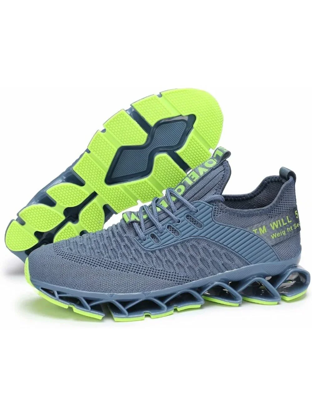 Stylish Men's Breathable Mesh Sneakers | Non-Slip Soft Sole Athletic Walking